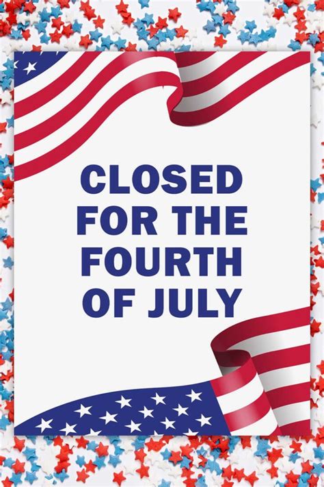 What's open and closed on the Fourth of July in the US .